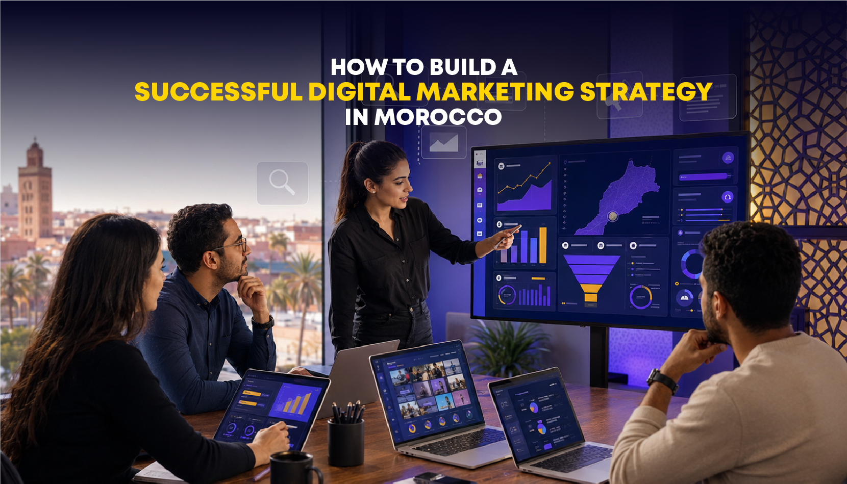 Digital marketing strategy planning for businesses in Morocco